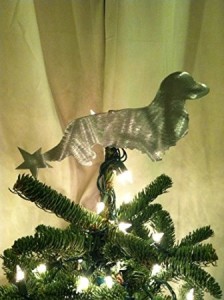 dachshund christmas tree topper