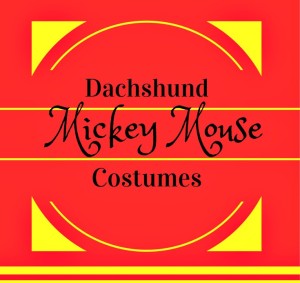 Dachshund Mickey Mouse Costume for Halloween